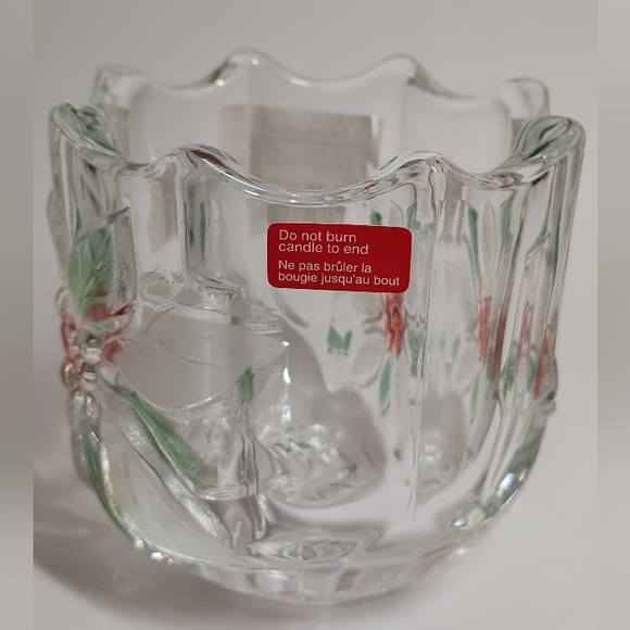 Mikasa Holiday Bloom Candleholder - Picture 6 of 6